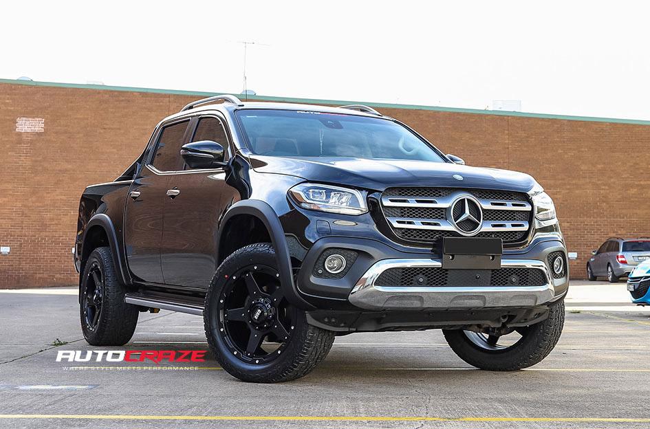 MERCEDES X CLASS GD04 MATTE BLACK